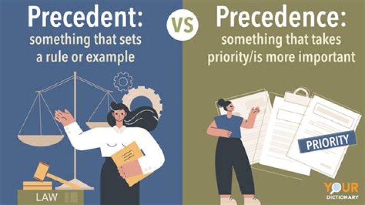 ___ a precedent