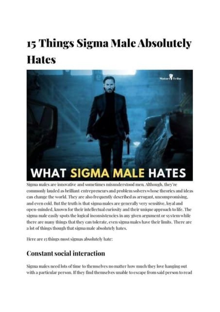 Absolutely hates
