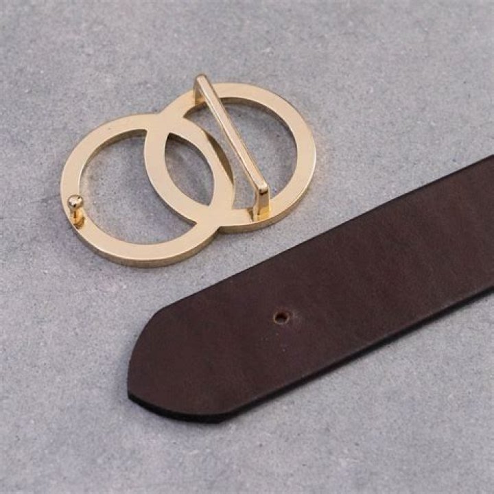 Accessory with a buckle