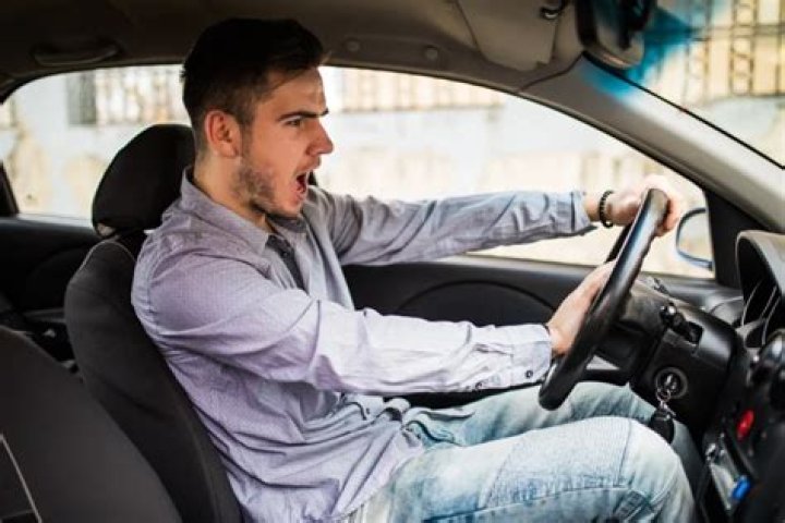Aggressive behavior while driving: 2 wds.