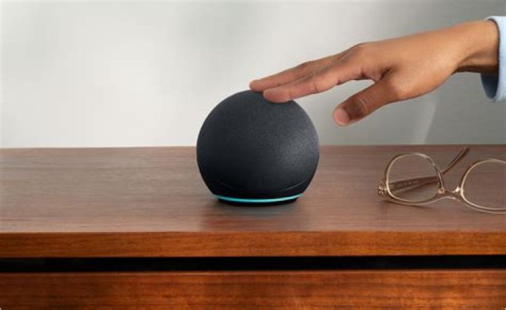 Amazon smart speaker featuring Alexa
