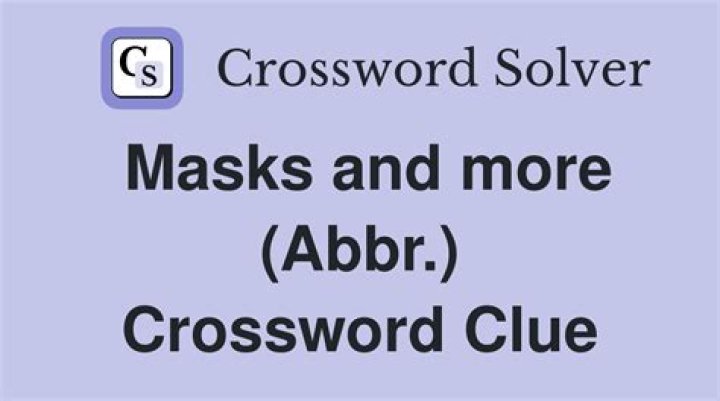 And lots more: Abbr.