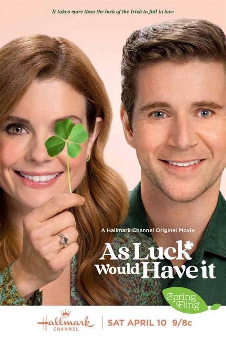 As luck would ___ it ...
