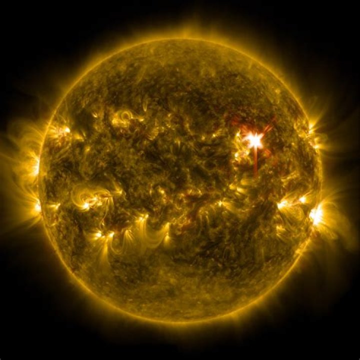 Astronomical eruption