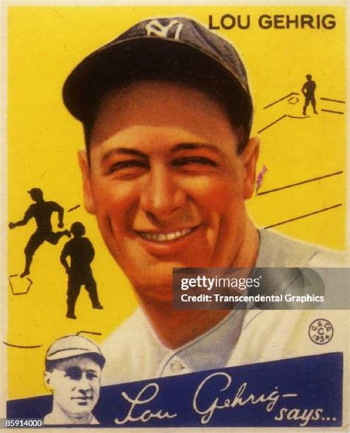 Baseball's ___ Gehrig