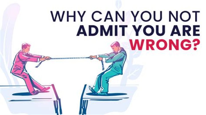 Be in the wrong