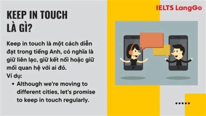 ___ be in touch