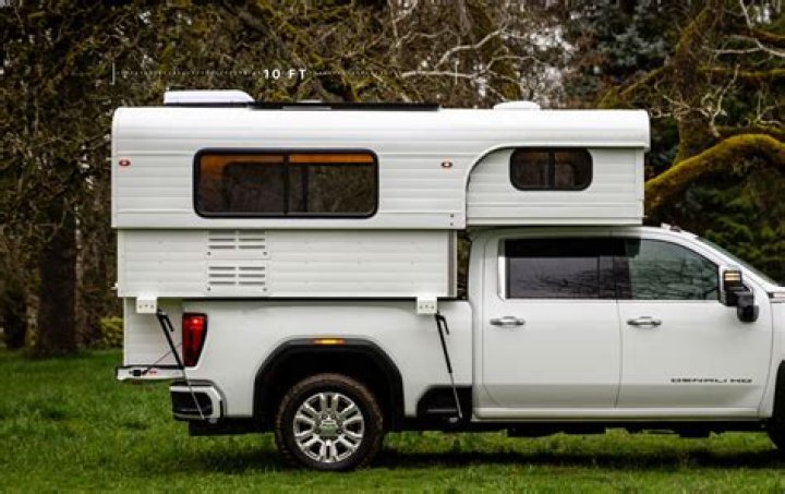 Bed used by a camper