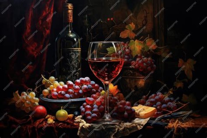 Beverage made from fermented grapes