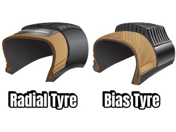 Bias-___ tires