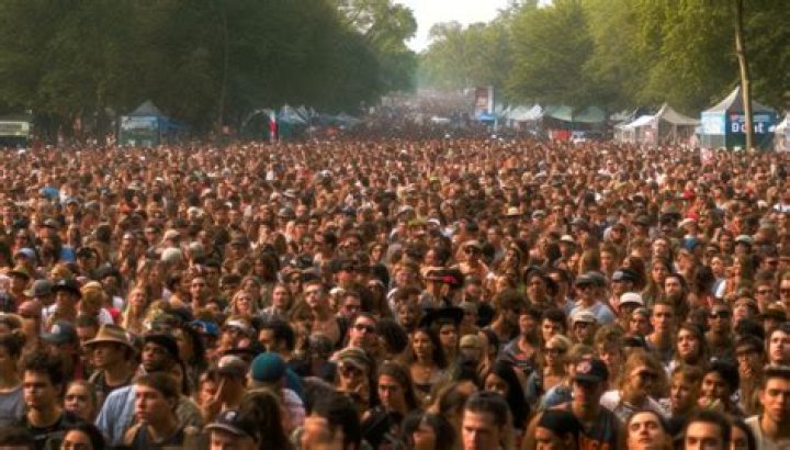 Big crowds