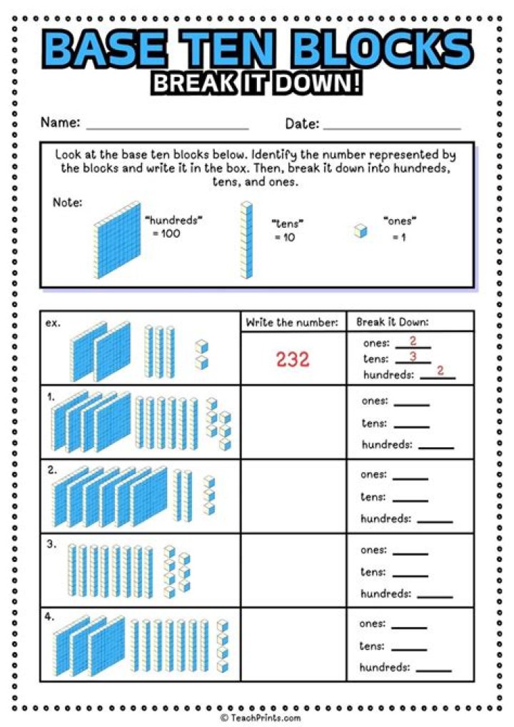 Blocks and jacks for example
