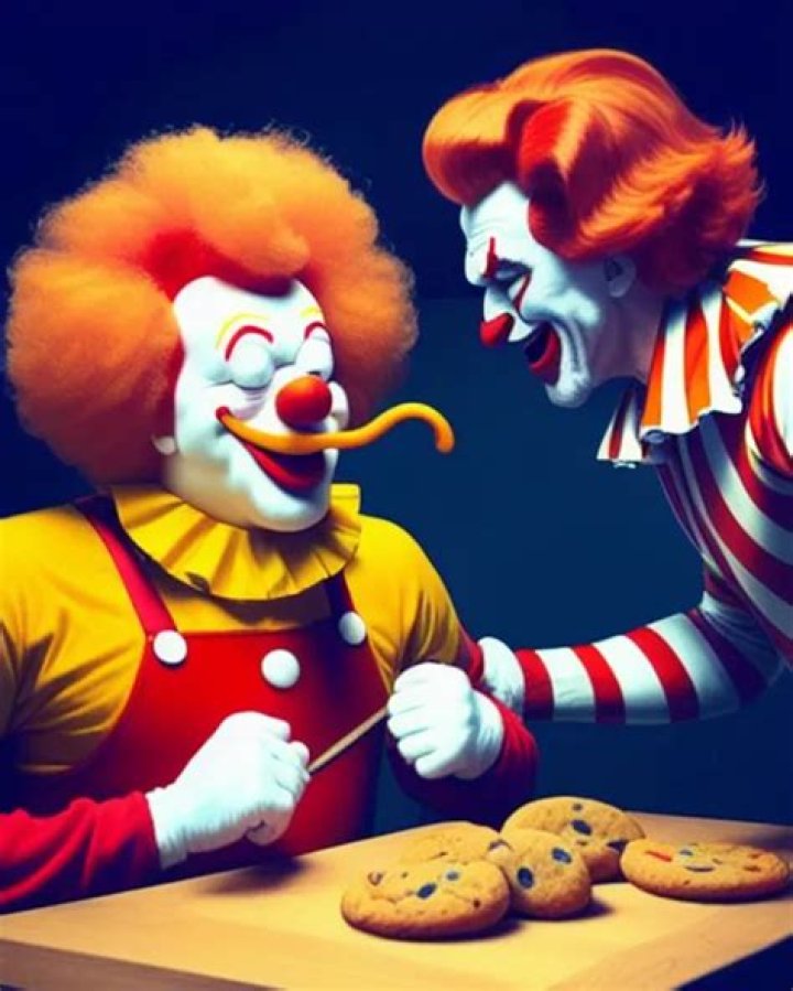 Bozo or Ronald McDonald for example