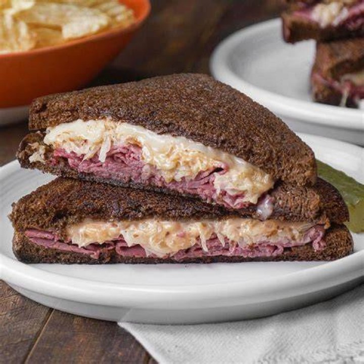 Bread in a Reuben