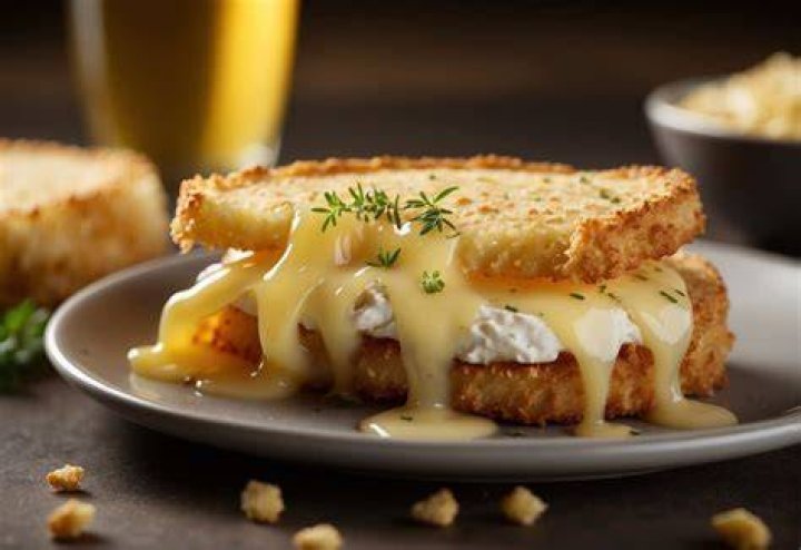 Brie cheese coating