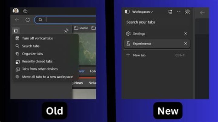 Browser menu that might include New Tab and Close Window