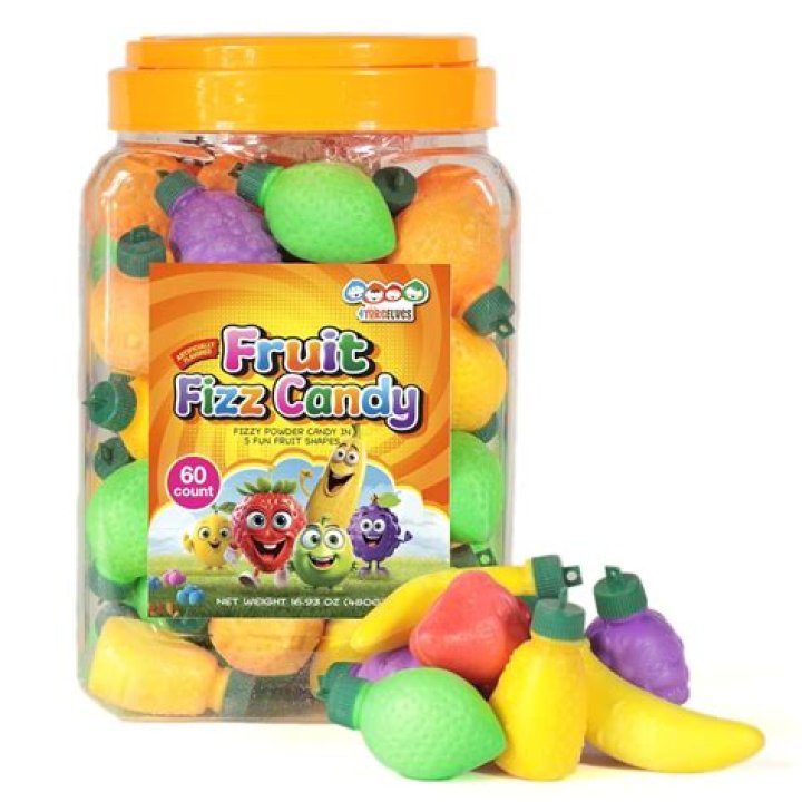 Candy shaped like a small rectangular pellet