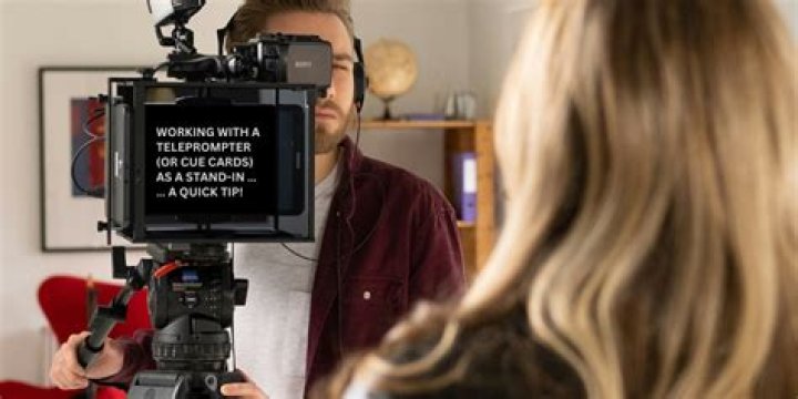 ___ cards (teleprompter alternative)