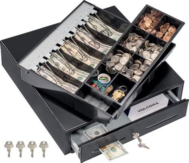 Cash register drawer