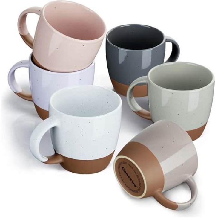 Ceramic cup for coffee