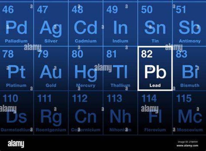 Chemical element whose symbol is Pb