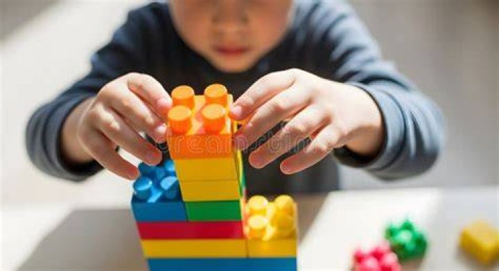 Child's construction brick