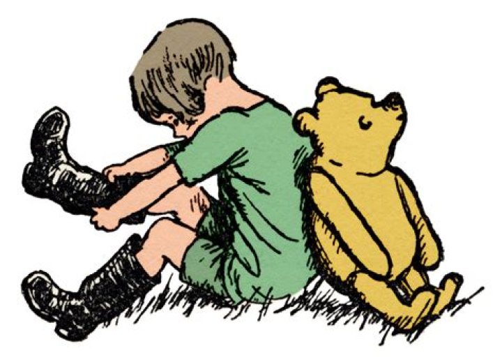 Christopher Robin's bear pal