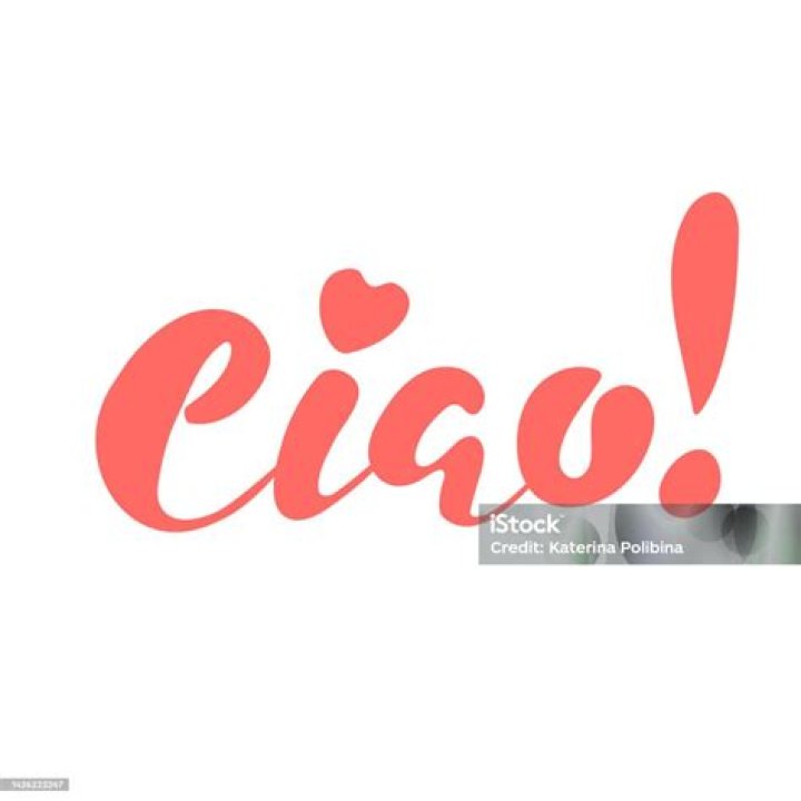 Ciao!