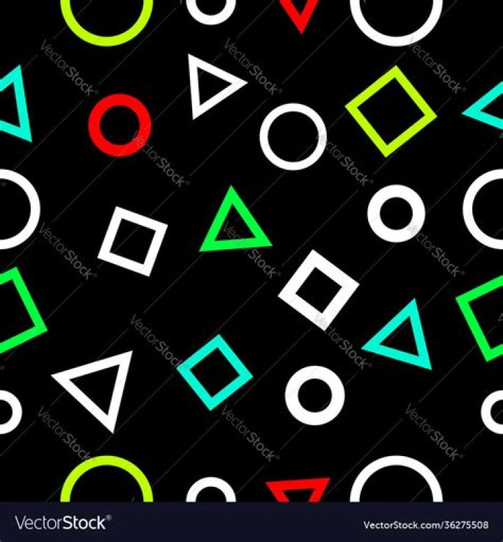 Circles triangles and squares