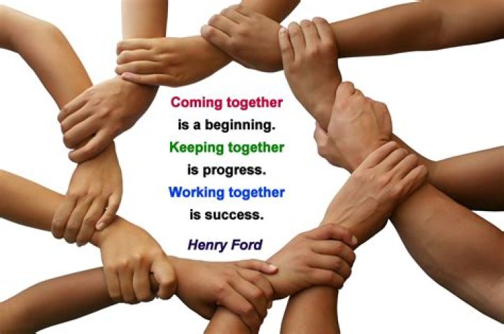 Come together as one