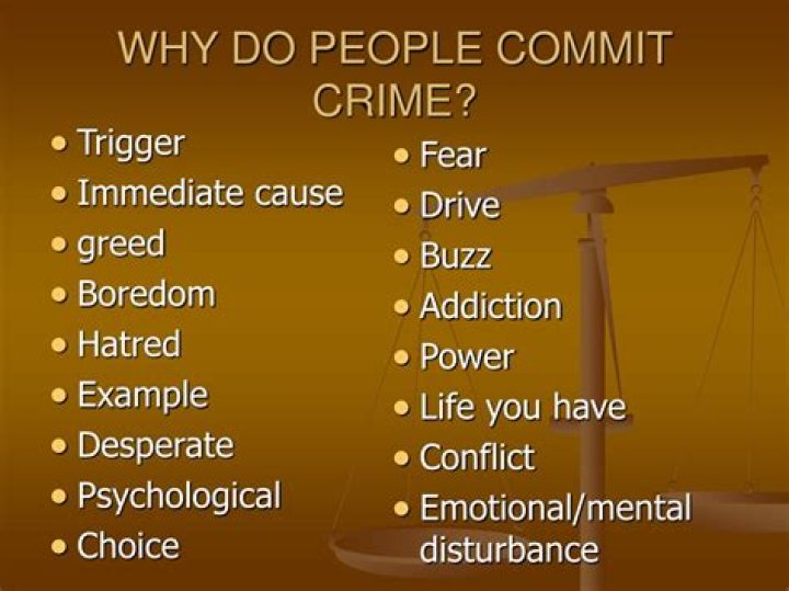 Commit a moral crime
