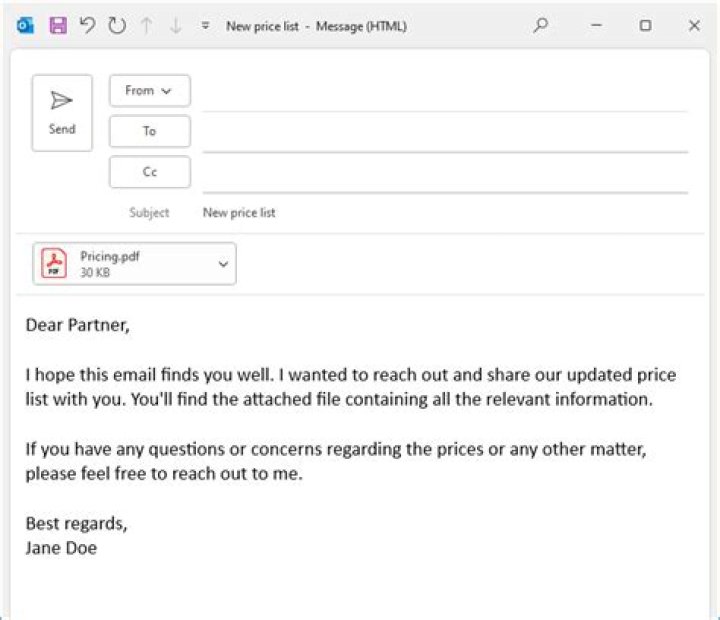 Common email attachment format: Abbr.