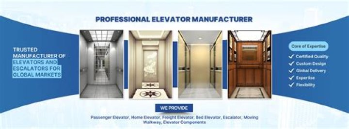Company that makes elevators and escalators