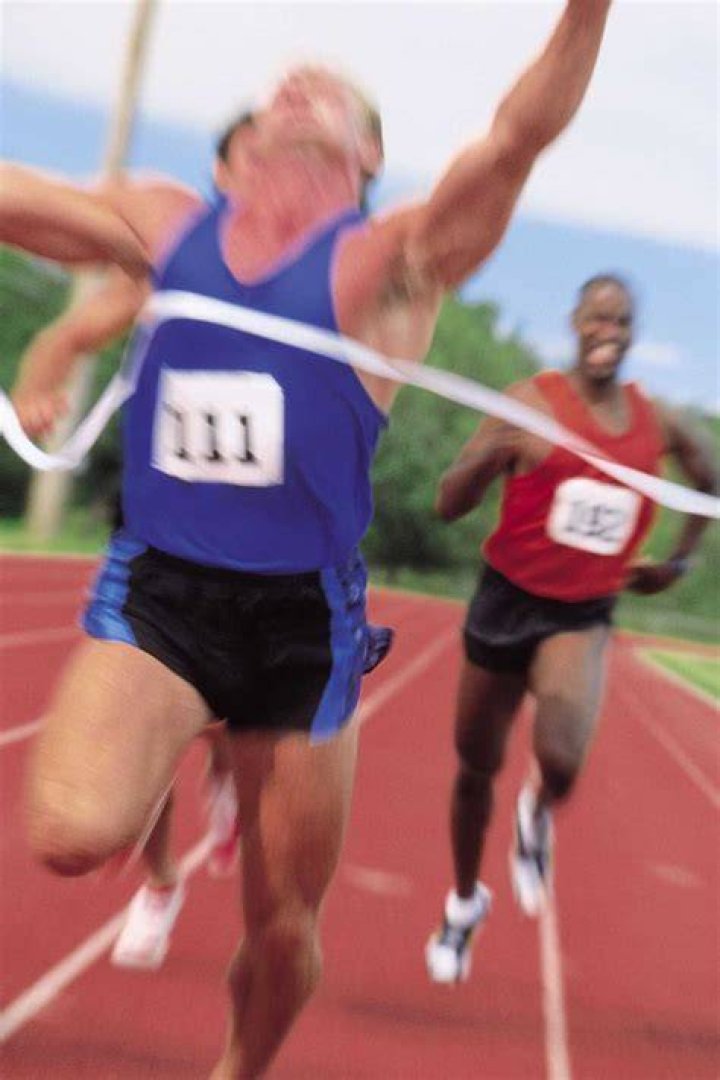 Competed in a 50-yard dash