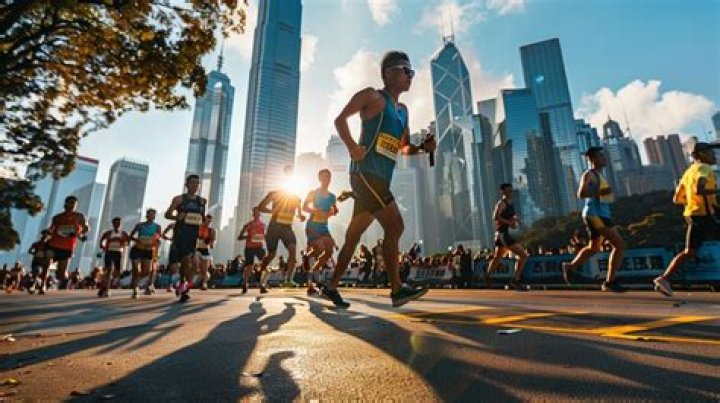 Competes in a marathon