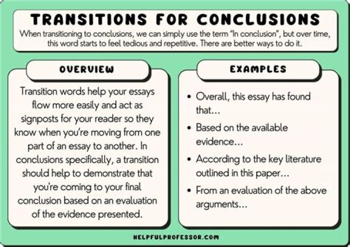 Conclude through reasoning
