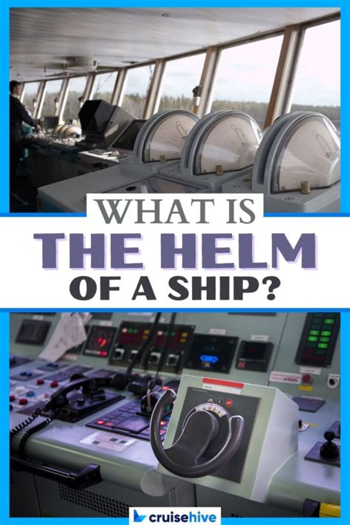 Control a ship's helm