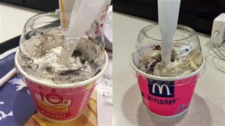 Cookie in a McFlurry