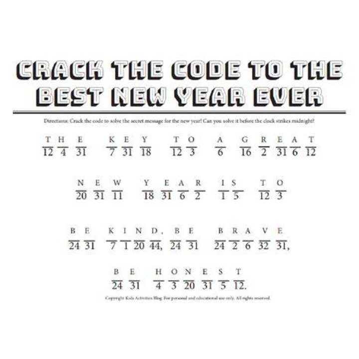 Crack as a secret message