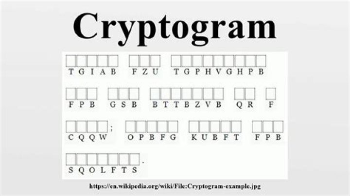 Cryptogram