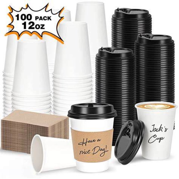 Cups for beer or coffee