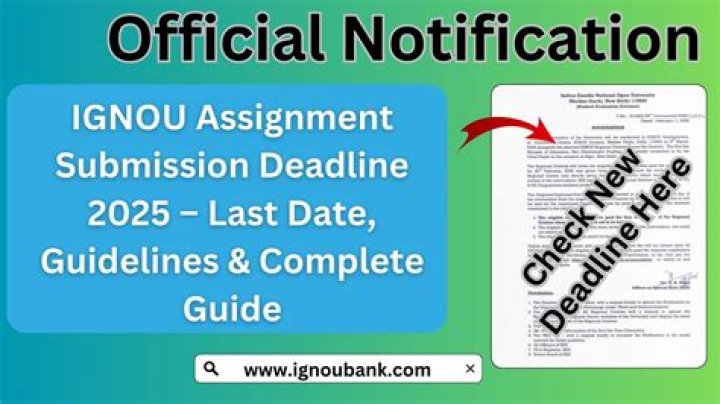 ___ date (assignment's deadline)