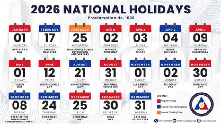 Day preceding a holiday