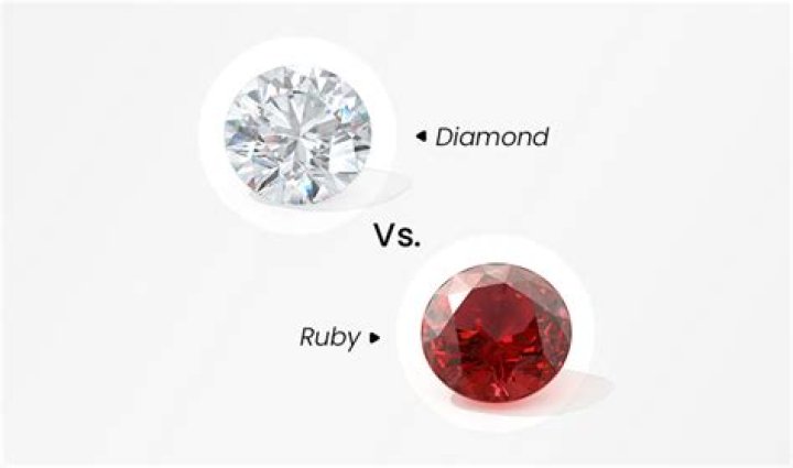 Diamond or ruby e.g.