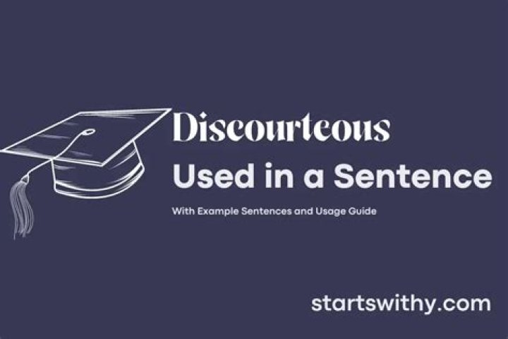 Discourteous