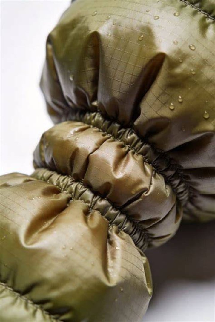 ___ down (compresses tightly)