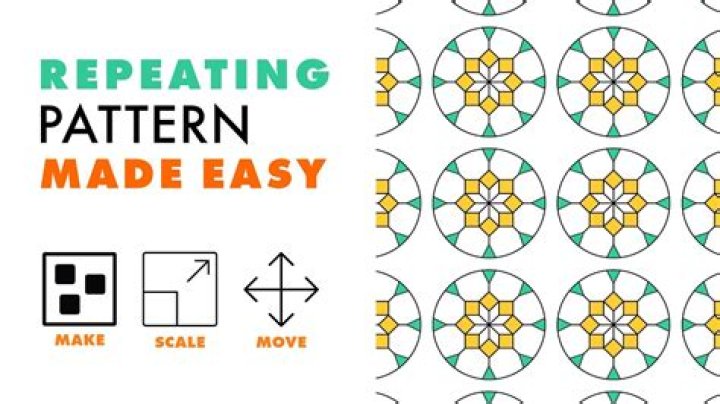 Draw a pattern using a see-through overlay