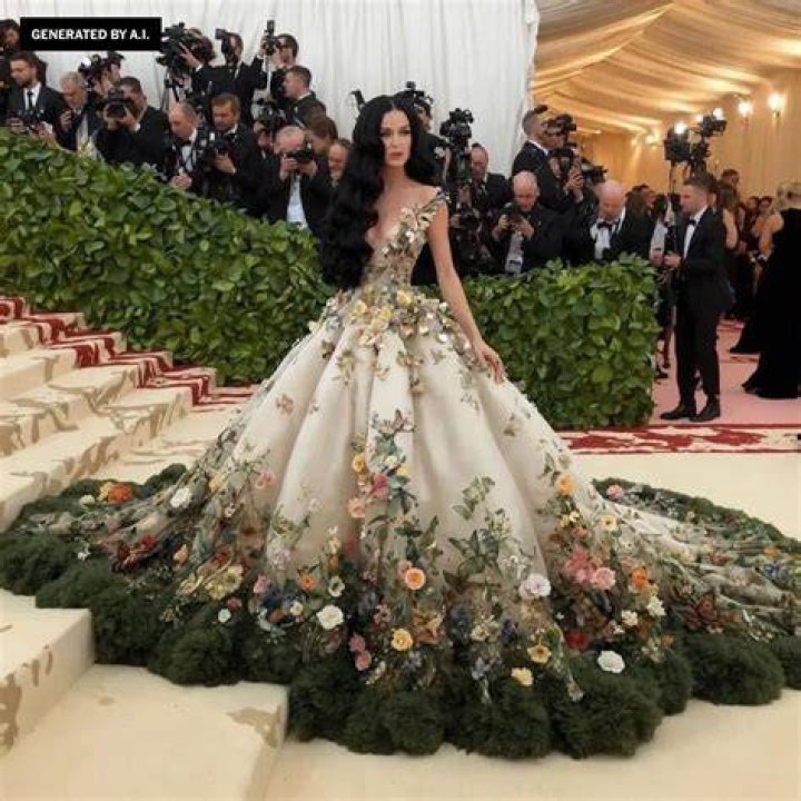 Dresses up in