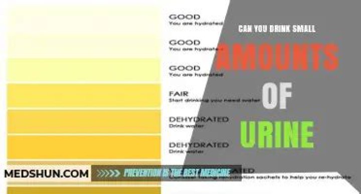 Drink small amounts of