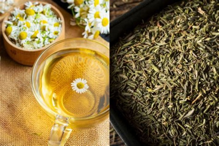 Drink sometimes made from chamomile